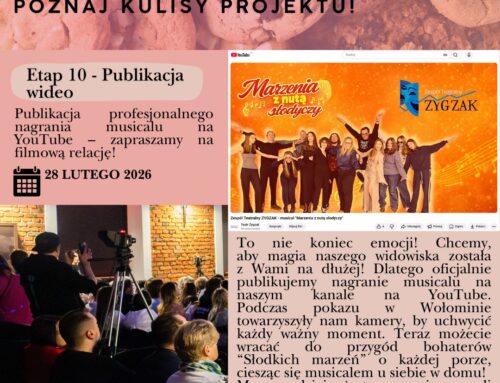 10. etap projektu – publikacja nagrania wideo